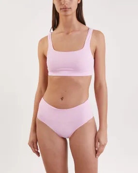 Casall   High Waist Bikini Hipster Pink 